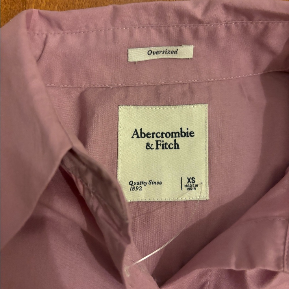 Abercrombie & Fitch Oversized Oxford Shirt